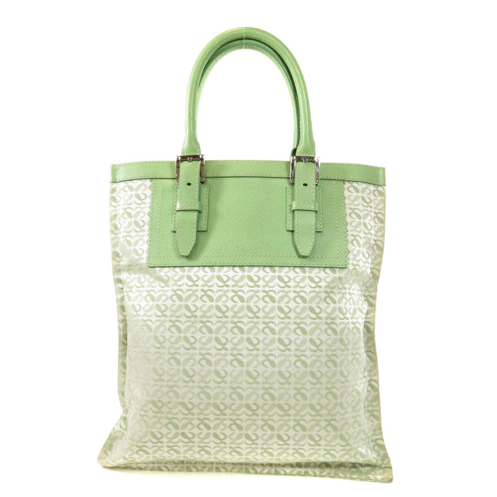 Loewe Canvas Anagram Tote Bag green Shoulder
